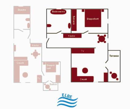 Apartmán Elbresidenz Am Nationalpark Stadt Wehlen Exteriér fotografie